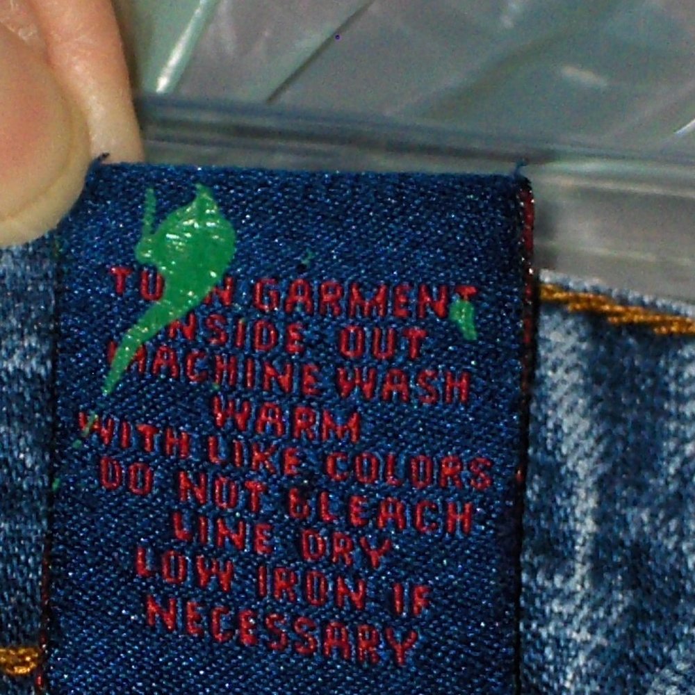 Zana Di Womens Blue Jeans 24 Hand Painted - Picture 12 of 13